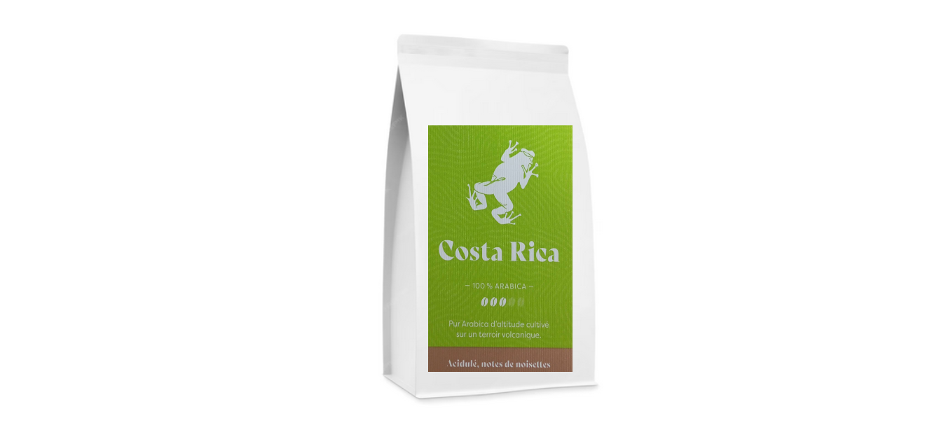 Café Costa Rica GRAIN (Acidulé, notes de noisettes)