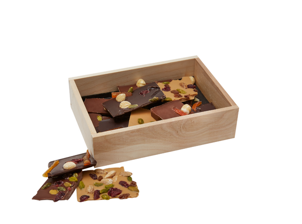 Plateau chocolats à casser assortis