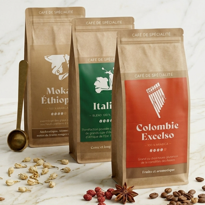 Coffret café en grain