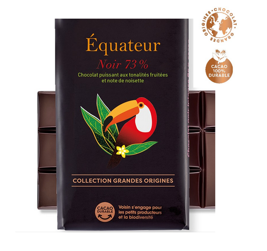 Tablette Equateur 73% noir