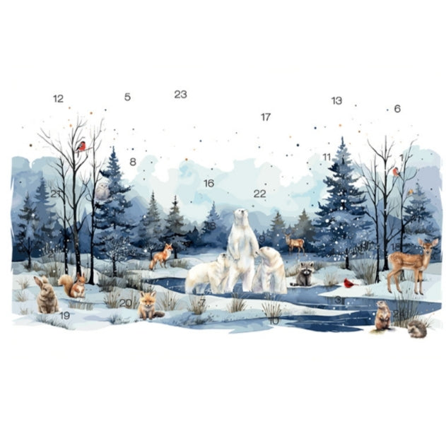 Calendrier de l'avent (chocolats)